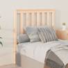 Bed Headboard 96x6x101 cm Solid Wood Pine Colour natural Size 96 x 101 cm Quantity in Package 1 