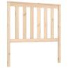 Stylish Solid Wood Pine Bed Headboard - 96x6x101 cm