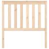 Stylish Solid Wood Pine Bed Headboard - 96x6x101 cm