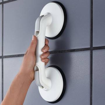 RIDDER Premium Suction Grab Rail - Safe & Convenient Bathroom Aid