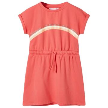 Kids' Dress with Drawstring Coral 92 - Quality & Comfort