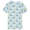 Kids' Short Sleeve Pyjamas in Light Blue - Size 128