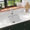 Granite Kitchen Sink Single Basin White Colour white 