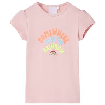 Kids' Light Pink T-Shirt 104 - Stylish & Comfortable