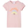 Kids' T-shirt Light Pink 104 Colour pink Size 104 (3-4y) 