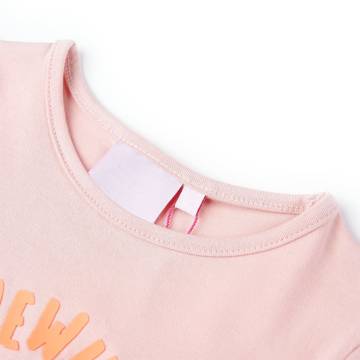 Kids' Light Pink T-Shirt 104 - Stylish & Comfortable