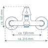 SCHÜTTE ATHOS PLUS Chrome Bath Mixer - Premium Quality Tap