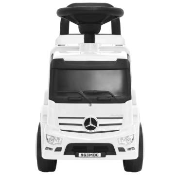 Step Car Mercedes-Benz Truck White - Fun & Stylish Ride-On Toy