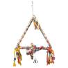 FLAMINGO Bird Toy Swing Rope Triangle - Fun for Your Pet