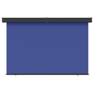 Blue Balcony Side Awning 165x250 cm - Privacy & Protection