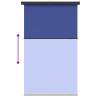 Blue Balcony Side Awning 165x250 cm - Privacy & Protection