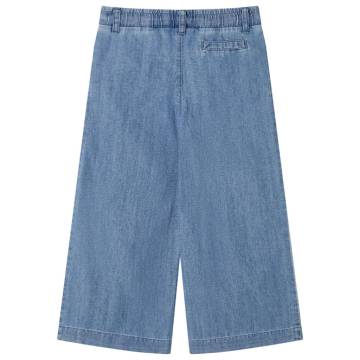 Kids' Denim Blue Pants 128 - Stylish & Comfortable