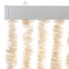 Fly Curtain Beige and White 100x200 cm - Keep Insects Out