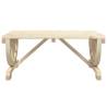 Garden Coffee Table - Solid Wood Fir 90x50x40 cm