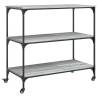 Kitchen Trolley Grey Sonoma - Stylish Storage Solution