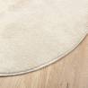 OVIEDO Short Pile Beige Rug Ø 280 cm - Stylish Home Decor