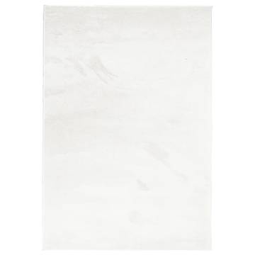 Rug OVIEDO Short Pile Cream 140x200 cm - Soft & Durable