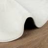 Rug OVIEDO Short Pile Cream Ø 240 cm - Stylish Comfort