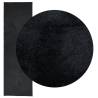 Rug OVIEDO Short Pile Black 80x250 cm - Comfort & Style