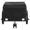 Sturdy Black Bike Trailer - 45 kg Iron Cargo Capacity