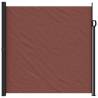 Retractable Side Awning Brown 200x600 cm | Hipo Market