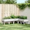 Garden Planter with Legs White 160x120x42 cm PP Colour white Size 160 x 120 x 42 cm Quantity in Package 1 