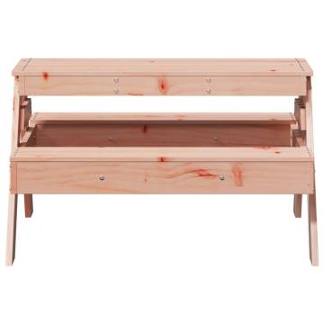 Kid's Wooden Picnic Table - Solid Douglas Wood | Hipomarket