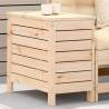 Garden Footstool - Solid Pine 62x31.5x52 cm | Hipo Market