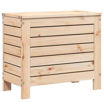 Garden Footstool - Solid Pine 62x31.5x52 cm | Hipo Market