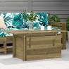 Garden Table 100x50x75 cm Impregnated Wood Pine Colour natural impregnated Quantity in Package 1 Model table 