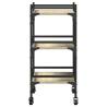 Sonoma Oak Kitchen Trolley - Stylish & Functional Storage