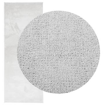 Rug OVIEDO Short Pile Grey 80x200 cm | Soft & Stylish Decor