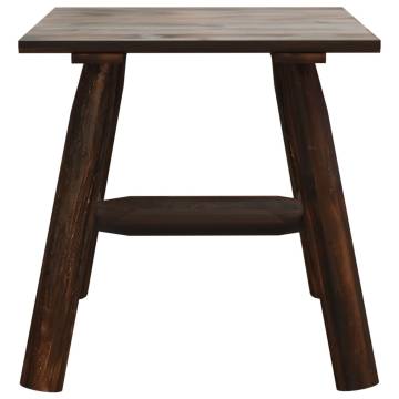 Stylish Solid Wood Side Table - 49x49x50 cm | HipoMarket