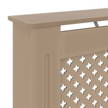 Modern MDF Radiator Cover 78 cm - Stylish Home Decor