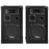 Professional Passive Hifi Stage Speakers 2 pcs 800 W Black