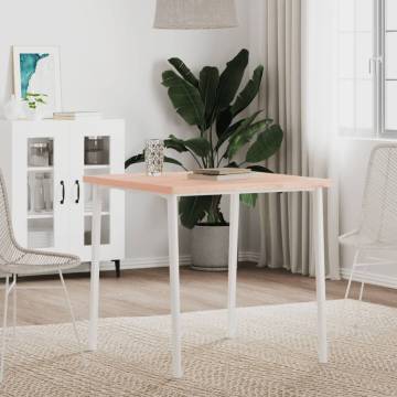 Table Top 70x70 cm - Solid Beech Wood | HipoMarket UK