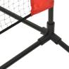 Tennis Net Black & Red 600x100 cm - Durable Polyester