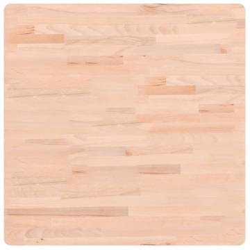 Table Top 70x70 cm - Solid Beech Wood | HipoMarket UK