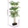 Artificial Bamboo Tree - 120 cm, 760 Leaves - Green Beauty