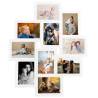 White Collage Photo Frame for 10x(10x15 cm) Pictures | HipoMarket