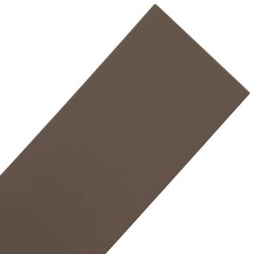 Durable Brown Garden Edging - 10m x 15cm | HipoMarket