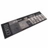 Kitchen Rug Washable Coffee Black 45x150 cm Velvet Colour coffee Size 45 x 150 cm Quantity in Package 1 