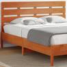 Headboard Wax Brown 180 cm Solid Wood Pine Colour wax brown Size 180.5 x 80 cm Quantity in Package 1 