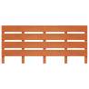 Stylish Wax Brown Headboard – Solid Pine Wood | Hipomarket