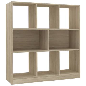 Book Cabinet Sonoma Oak - Stylish Storage | HipoMarket