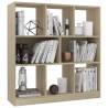 Book Cabinet Sonoma Oak - Stylish Storage | HipoMarket