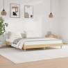 Bed Frame Sonoma Oak 120x200 cm Engineered Wood Colour sonoma oak Size 120 x 200 cm 