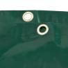 Heavy-Duty Green Tarpaulin Ø 5m - 650 g/m² | HipoMarket