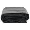 Heavy-Duty Anthracite Tarpaulin 1.5x6m | 650 g/m²