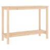 Stylish Solid Wood Console Table - 110x40x80 cm